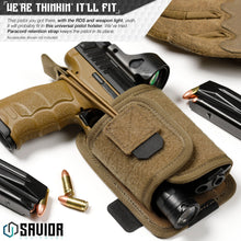 Universal Pistol Holster w/ Hook Backing