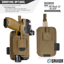 Universal Pistol Holster w/ Hook Backing