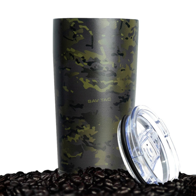 STMC Black Camo 20 oz Tumbler