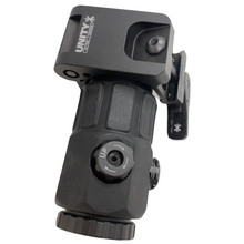 Black; EOTECH - G45 Magnifier w/ FAST Omni Flip-To-Center Magnifier Mount Black Top - HCC Tactical
