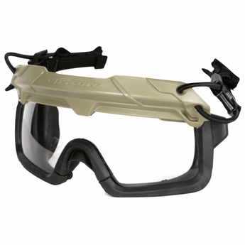 Tan; Ops-Core - Step-In Visor - HCC Tactical