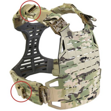 alt - S&S Precision - PlateFrame Rebreather Attachment Kit (RAK) - HCC Tactical