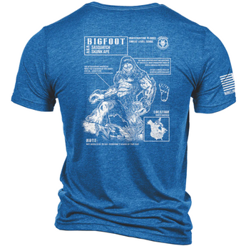 Royal; Nine Line - Bigfoot (NLA Cryptid Hunters) (Tri-Blend) - HCC Tactical