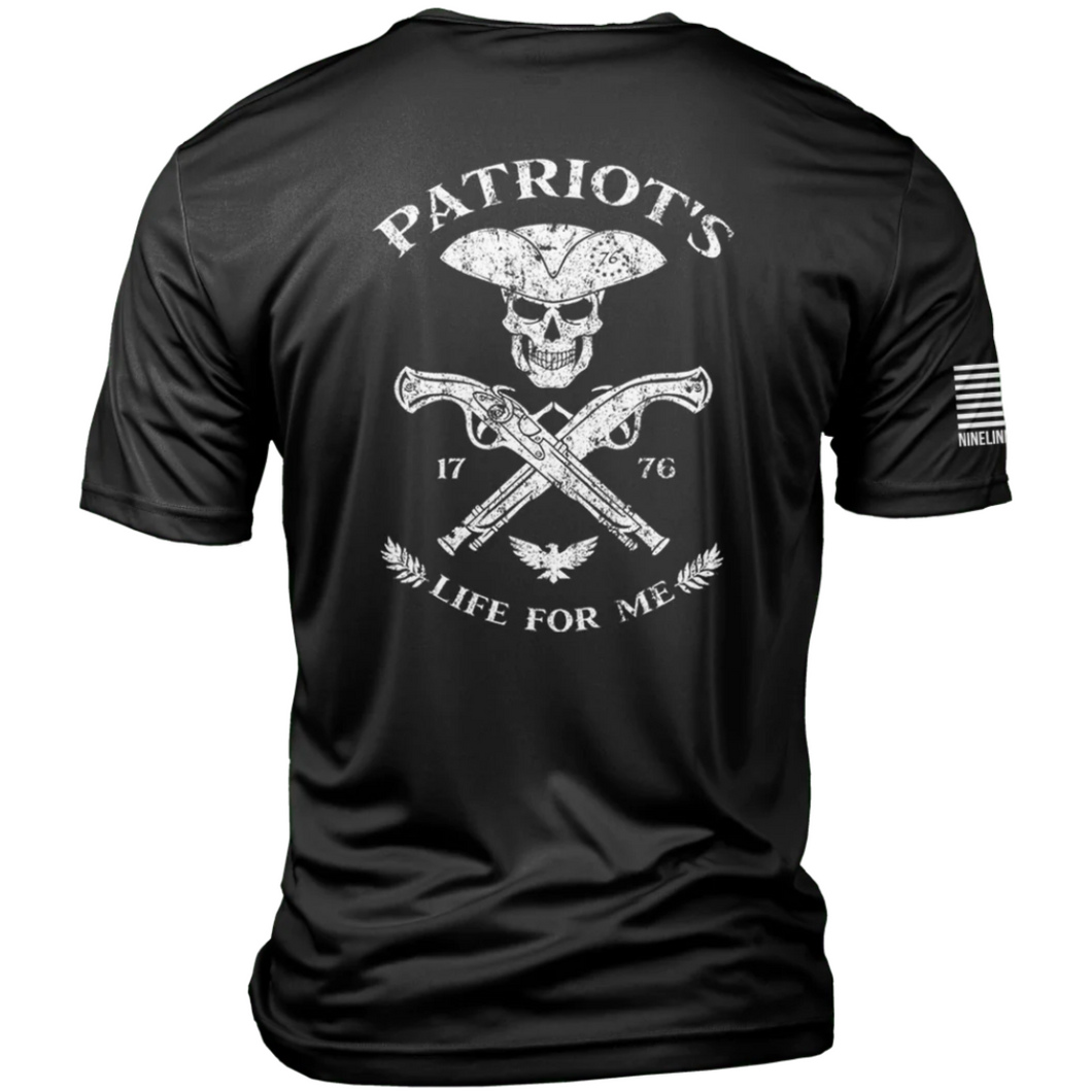 Nine Line - Patriots Life For Me (Moisture Wicking) - HCC Tactical