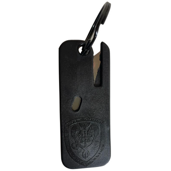 Black; Milspec Plastics - Cobra Cutter Keychain - HCC Tactical