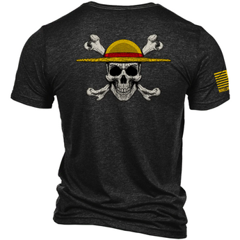 Charcoal Black; Nine Line - Straw Hat (Tri-Blend) - HCC Tactical