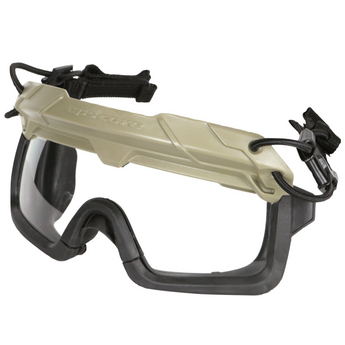 Tan; Ops-Core Step-in Visor - HCC Tactical