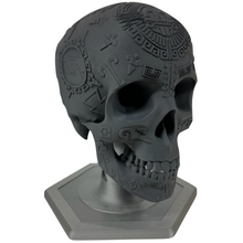 Nod-Pod - Skull Helmet Stand AZTEK Light Silver Front Right - HCC Tactical