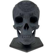 Nod-Pod - Skull Helmet Stand AZTEK Iron Grey Front - HCC Tactical