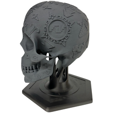 Nod-Pod - Skull Helmet Stand AZTEK Iron Grey Right - HCC Tactical