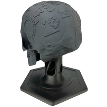 Nod-Pod - Skull Helmet Stand AZTEK Iron Grey Back Right - HCC Tactical