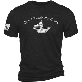 Black; Nine Line - Don't Touch My Boats - HCC Tactical