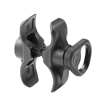 Black; Magpul - Forward Sling Mount – Rem 870 & Mossberg 500/590 - HCC Tactical