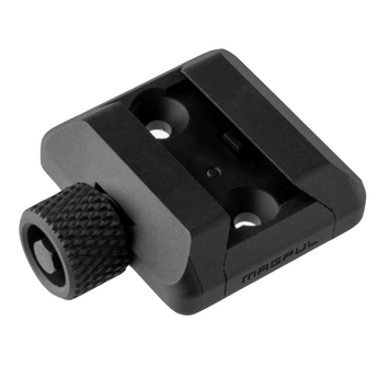 Black; Magpul - Magpul® QR Rail Grabber – 17S Style Adapter for RRS®/ARCA® & Picatinny Rails - HCC Tactical
