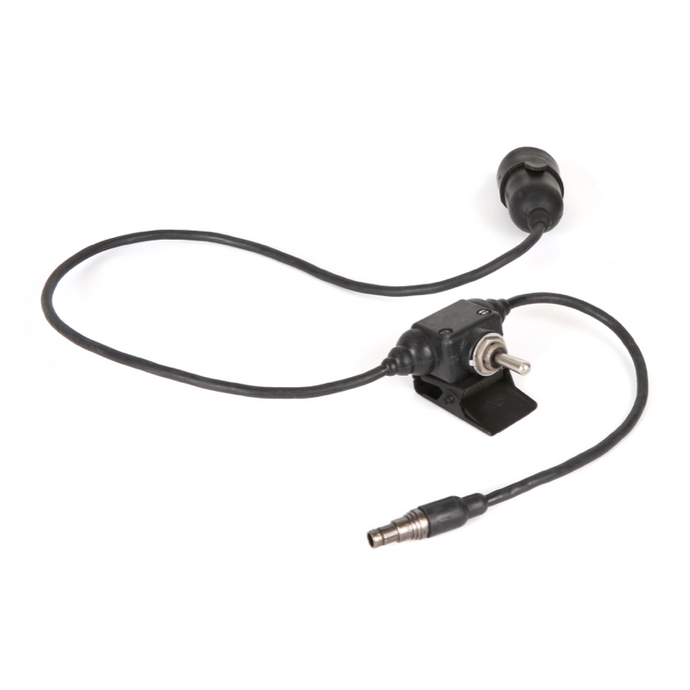 Black; Ops-Core - AP107 PTT (Push-to-Talk) - HCC Tactical