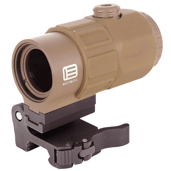 Tan; Eotech - Magnifier G45™ W/ STS mount - HCC Tactical