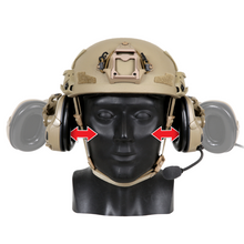 Ops-core - AMP Helmet Rail Mount - Vent mode - v2 - HCC Tactical