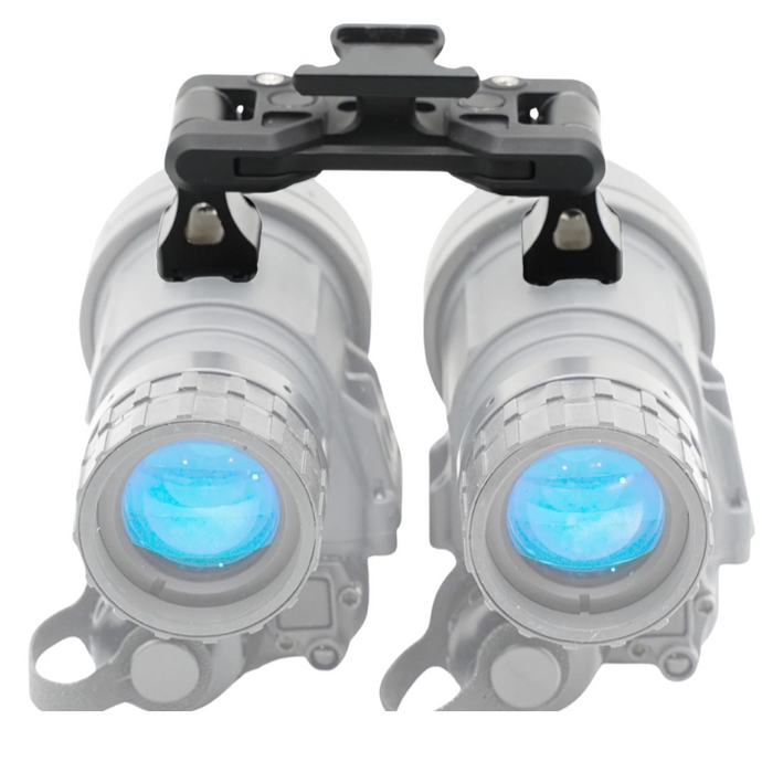 Black; Noisefighters - PANOBINO | Adjustable Dual RVM-14 Bridge System - HCC Tactical