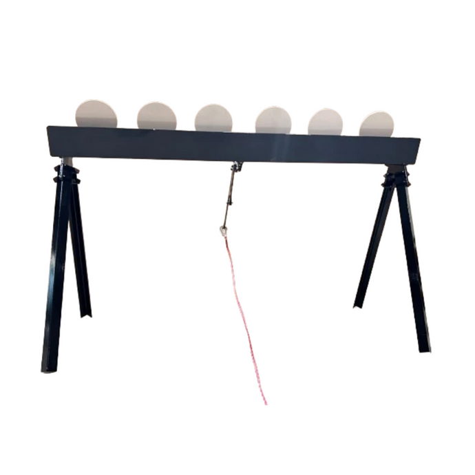 Black; Shooting Targets - USA LLC - Deluxe Plate Rack - HCC Tactical