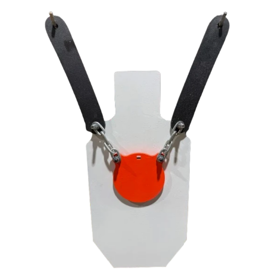 Shooting Targets USA LLC - AR500 Bullseye Torso 1/4