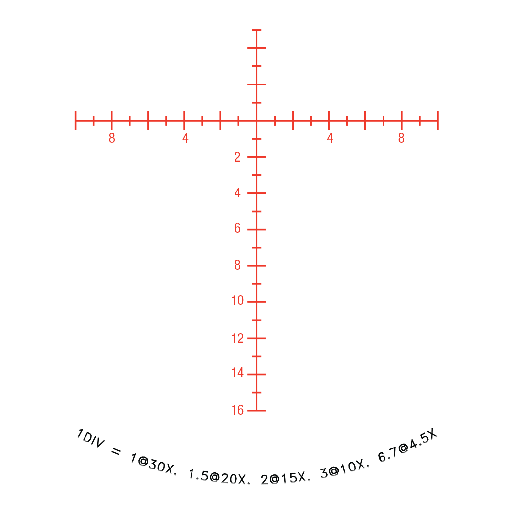 Trijicon - Tenmile™ 4.5-30x56 - Reticle 1 - HCC Tactical
