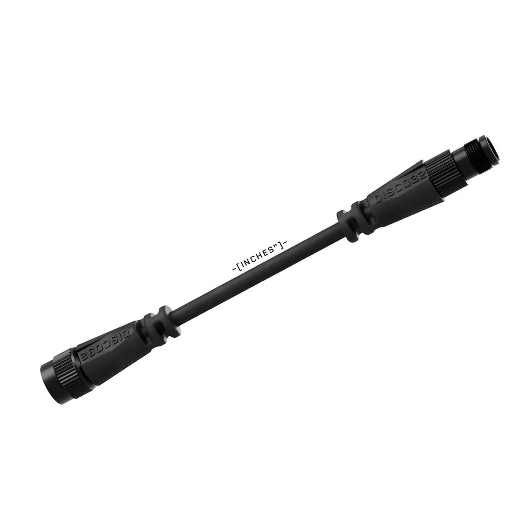 Black; Disco 32 - Ultra Flexible Relocation Cable TNC - HCC Tactical