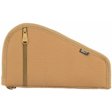 Tan; Bulldog Cases - Deluxe Pistol Case w/ Pocket and Sleeve - HCC Tactical