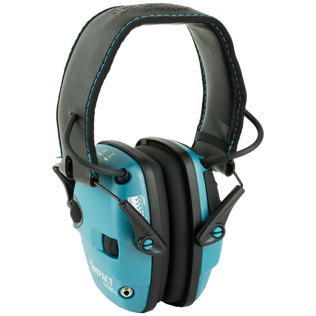 Teal; Howard Leight - Impact Sport Electronic Earmuff - HCC Tactical