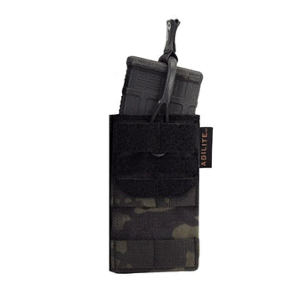 MultiCam Black; Agilite - AG1 5.56 Single Mag Pouch - HCC Tactical