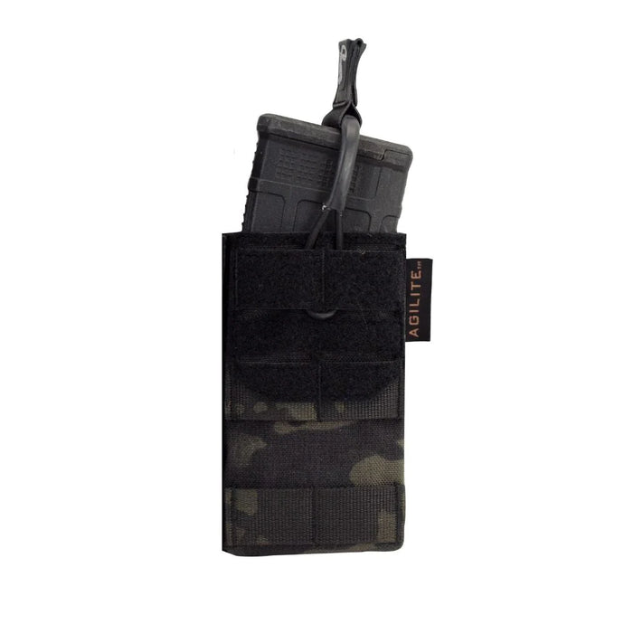 MultiCam Black; Agilite - AG1 5.56 Single Mag Pouch - HCC Tactical