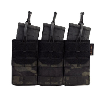 MultiCam Black; Agilite - AG3 5.56 Triple Mag Pouch - HCC Tactical