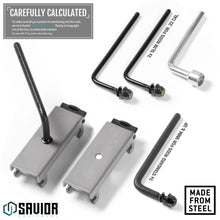 Wall Rack System - Adjustable Pistol & Suppressor Rod (2-Pack)