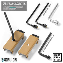 Wall Rack System - Adjustable Pistol & Suppressor Rod (2-Pack)