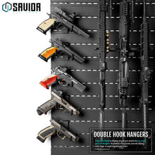 Wall Rack System - Adjustable Pistol Hangers (2-Pack)