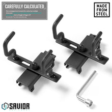 Wall Rack System - Adjustable Pistol Hangers (2-Pack)