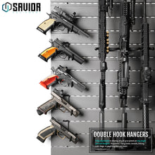 Wall Rack System - Adjustable Pistol Hangers (2-Pack)