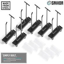 Wall Rack System - 6" Display Peg Hooks w/ Scanner Tag (6-Pack)