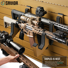 Wall Rack System - 3-Slot Horizontal Rack