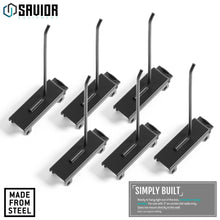 Wall Rack System - 6" Display Peg Hooks (6-Pack)