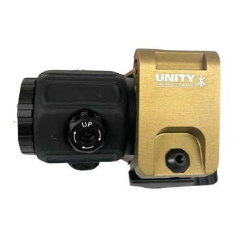 EOTECH - G43 Magnifier w/ FAST Omni Flip-To-Center Magnifier Mount FDE side - HCC Tactical