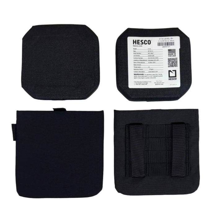 Black; Agilite - Flank Side Plate Carriers & 3110 LEVEL III+ plates Loadout - HCC Tactical
