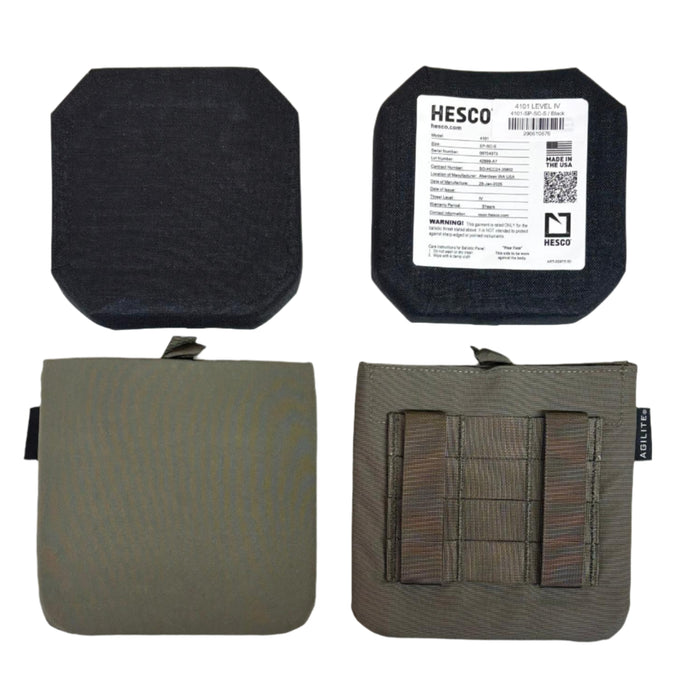 Ranger Green; Agilite - Flank Side Plate Carriers & 4101 LEVEL IV plates Loadout - HCC Tactical
