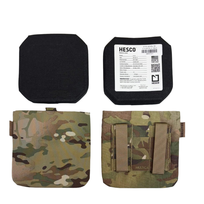 MultiCam; Agilite - Flank Side Plate Carriers & 3110 LEVEL III+ plates Loadout - HCC Tactical