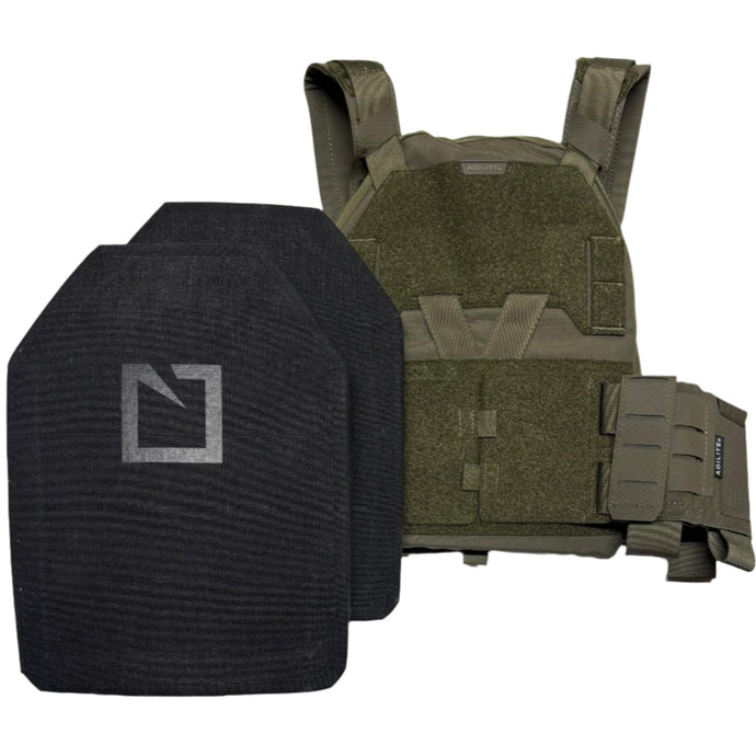 Ranger Green; Agilite - Sub-Zero Plate Carrier Gen 3 & M210 Special Rifle Threat (Multi Curve) Loadout - HCC Tactical