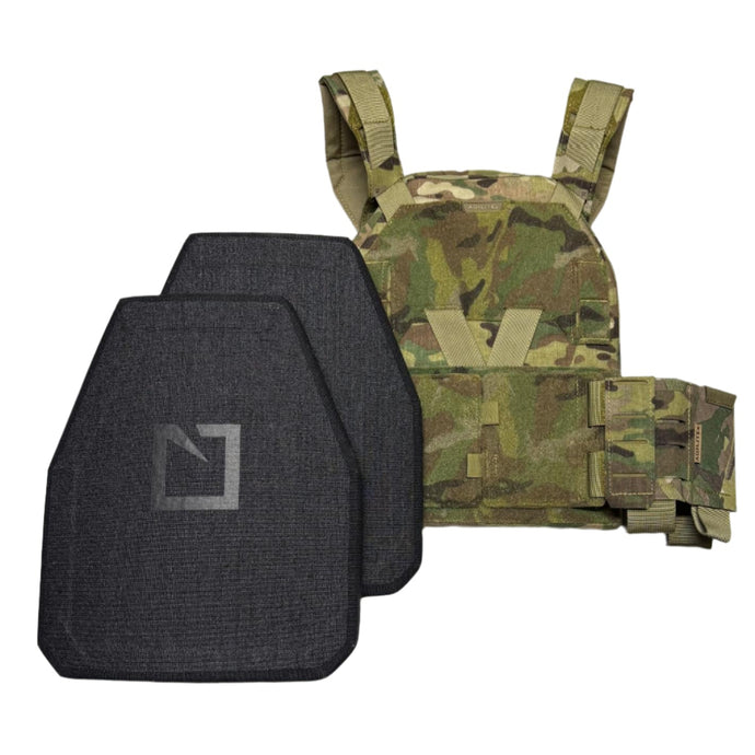 MultiCam; Agilite - Sub Zero Plate Carrier & 4601 LEVEL IV (Multi Curve) plates Loadout - Shooter - HCC Tactical