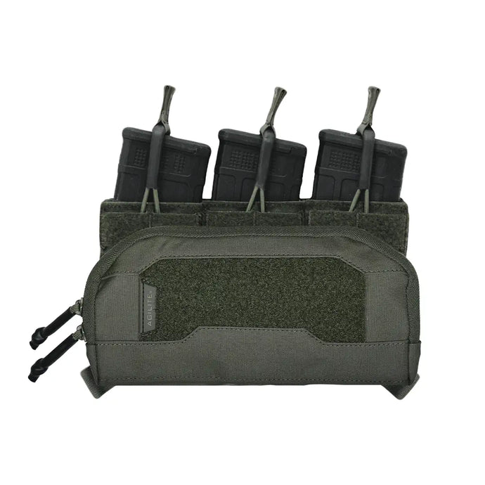 Ranger Green; Agilite - AG3 Placard + Wide Admin Pouch - HCC Tactical