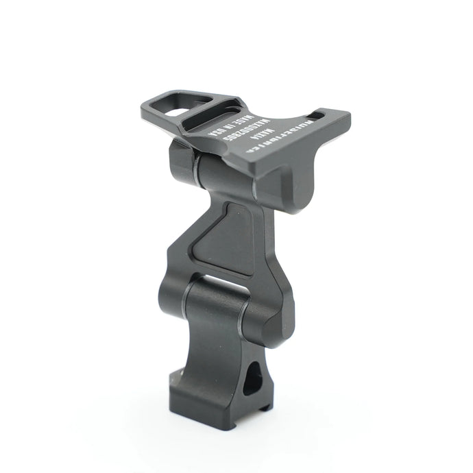 Black; Noisefighters - ABMAX14 All-Metal J-Arm w/ Rotating Knuckle for RVM-14 - HCC Tactical