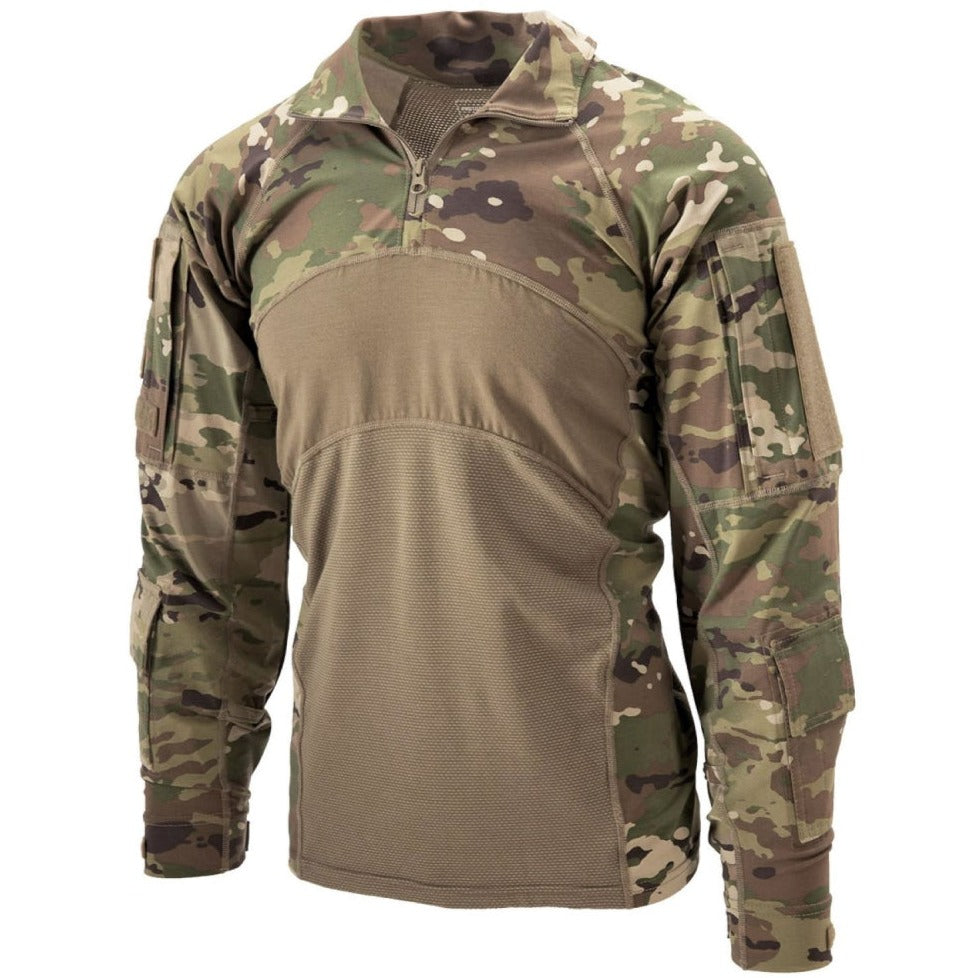 OCP; Massif - Non FR Quarter Zip Combat Shirt - HCC Tactical