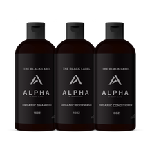 Black Label Shower Set