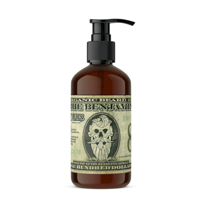 The Benjamin (Large Bottle Organic Beard Oil)